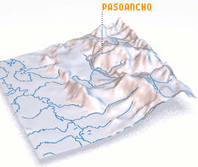 3d view of Paso Ancho