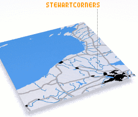 3d view of Stewart Corners