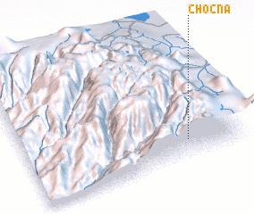 3d view of Chocna
