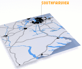 3d view of South Fairview