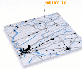3d view of Monticello