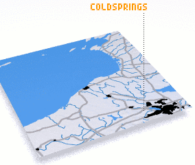 3d view of Cold Springs