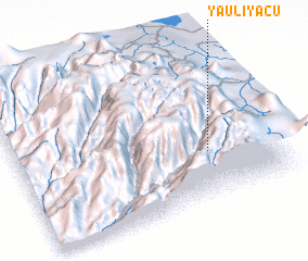 3d view of Yauliyacu