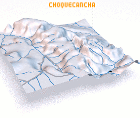 3d view of Choquecancha