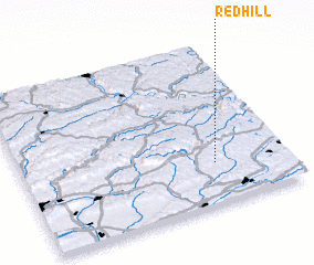 3d view of Red Hill