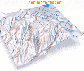 3d view of San José de Parac