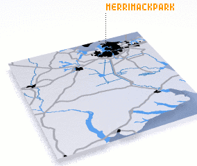 3d view of Merrimack Park