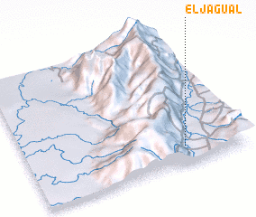 3d view of El Jagual