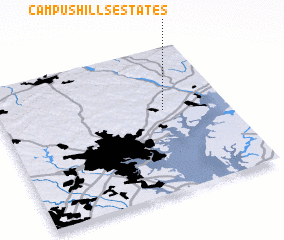 3d view of Campus Hills Estates