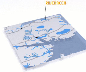 3d view of River Neck