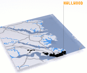 3d view of Hallwood