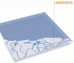 3d view of La Represa