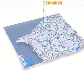 3d view of Sta Marta