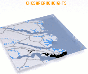 3d view of Chesapeake Heights