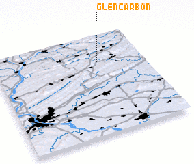 3d view of Glen Carbon