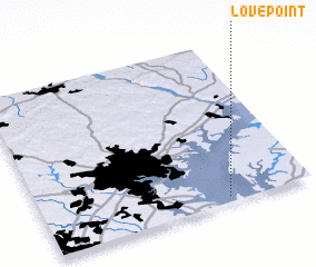 3d view of Love Point