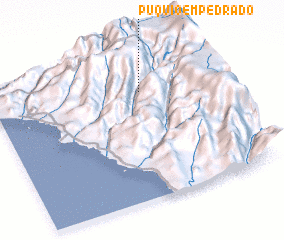 3d view of Puquio Empedrado