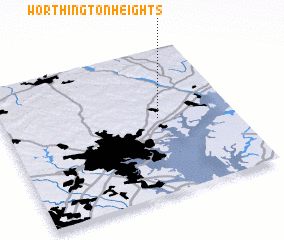 3d view of Worthington Heights