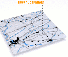 3d view of Buffalo Springs