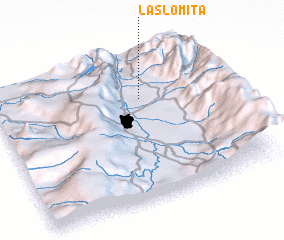 3d view of Las Lomita