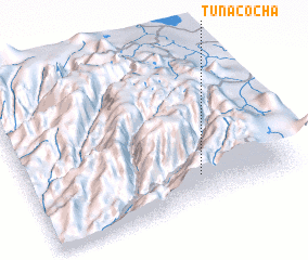 3d view of Tunacocha