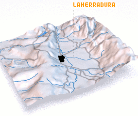 3d view of La Herradura