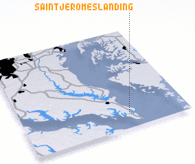 3d view of Saint Jeromes Landing