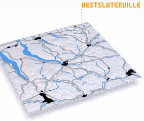 3d view of West Slaterville