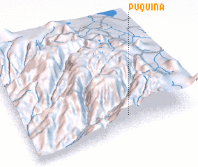 3d view of Puquiña