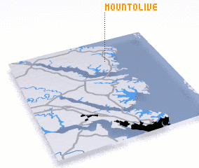 3d view of Mount Olive