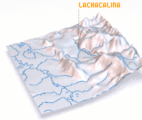 3d view of La Chacalina