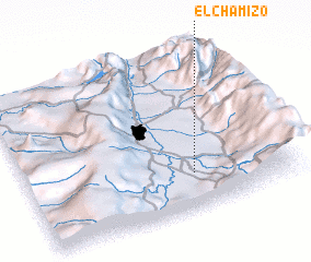 3d view of El Chamizo