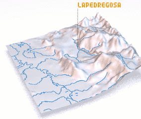 3d view of La Pedregosa