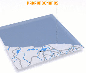 3d view of Padrón de Manos