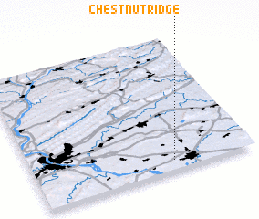 3d view of Chestnut Ridge