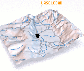 3d view of La Soledad