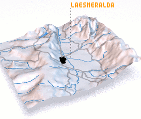 3d view of La Esmeralda