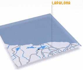 3d view of La Paloma