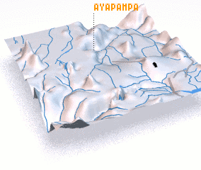 3d view of Ayapampa