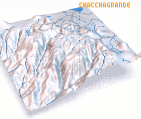 3d view of Chaccha Grande