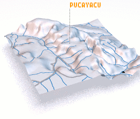 3d view of Pucayacu