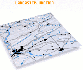 3d view of Lancaster Junction