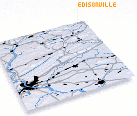 3d view of Edisonville