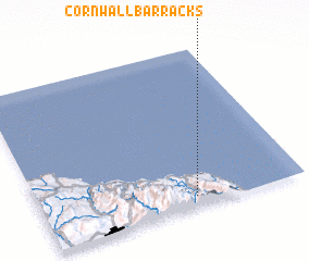 3d view of Cornwall Barracks