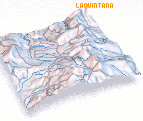 3d view of La Quintana