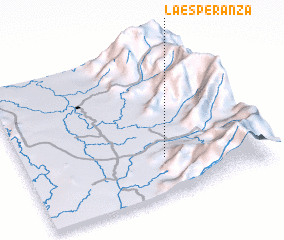 3d view of La Esperanza