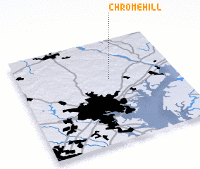 3d view of Chrome Hill