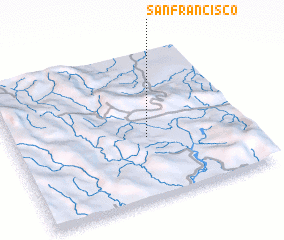 3d view of San Francisco