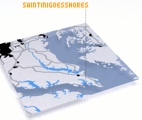 3d view of Saint Inigoes Shores