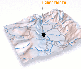 3d view of La Benedicta